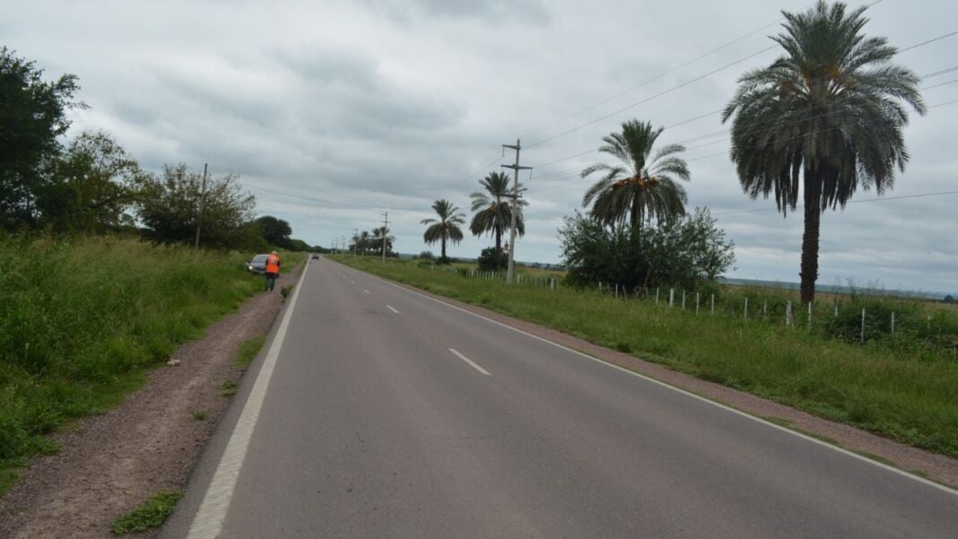 Mapa esquemático de las rutas nacionales en la provincia de Catamarca