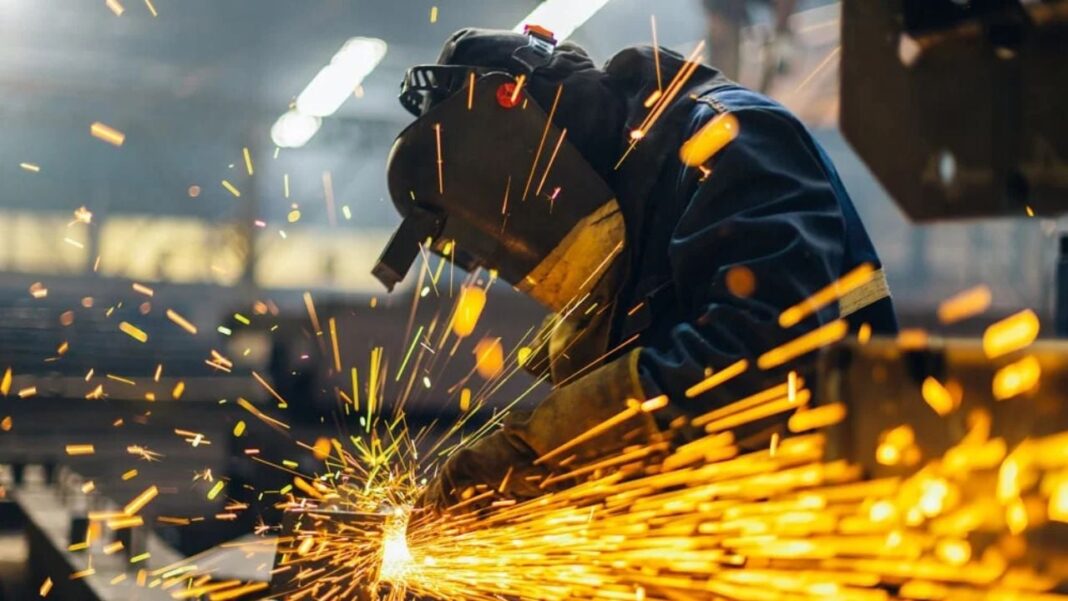 Gráfico o ilustración representativa de la actividad industrial en Argentina