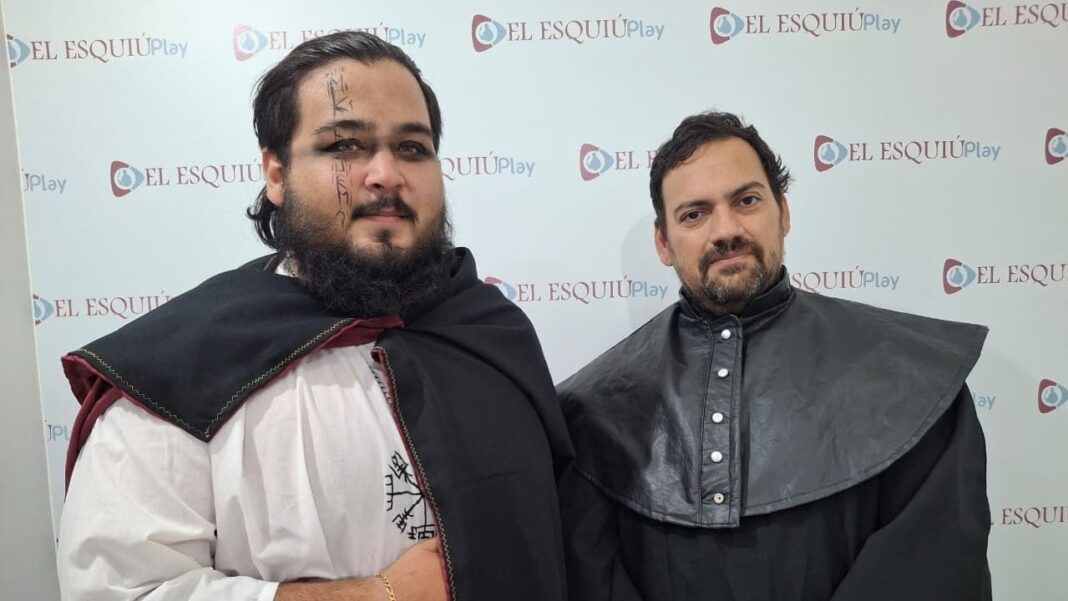 Escenario medieval en la Feria Medieval NABRAK de Catamarca