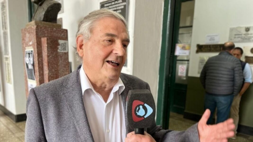 Daniel Moriconi, director regional del INTA para Catamarca y La Rioja, durante una entrevista.