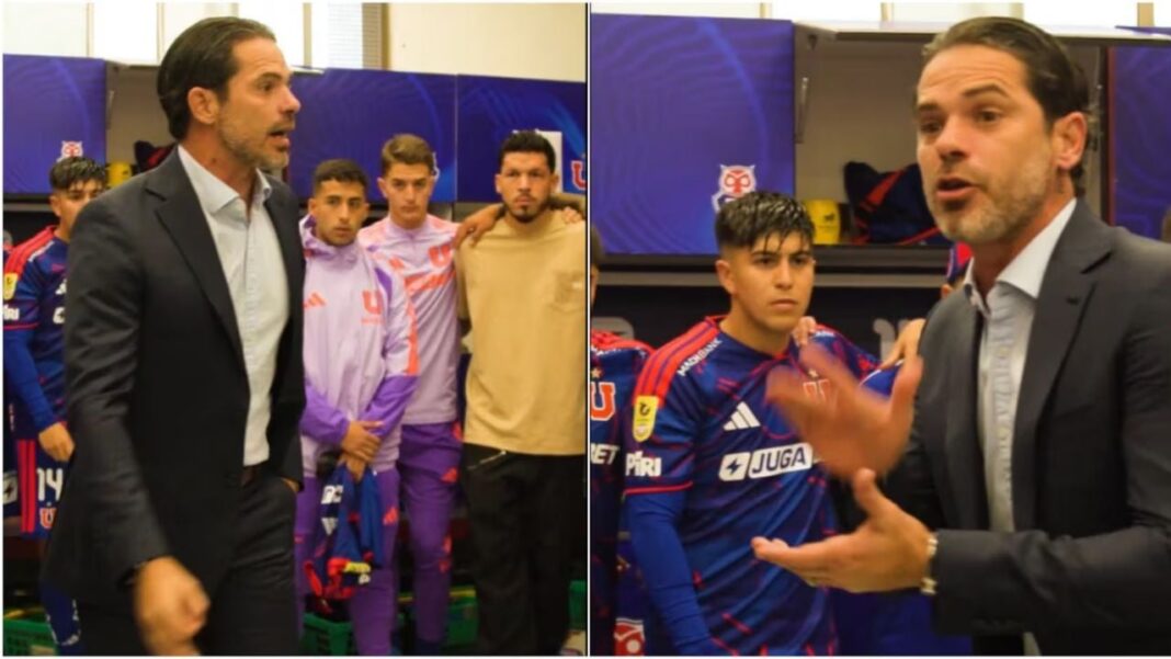 Fernando Gago durante el clásico entre Universidad de Chile y Universidad Católica