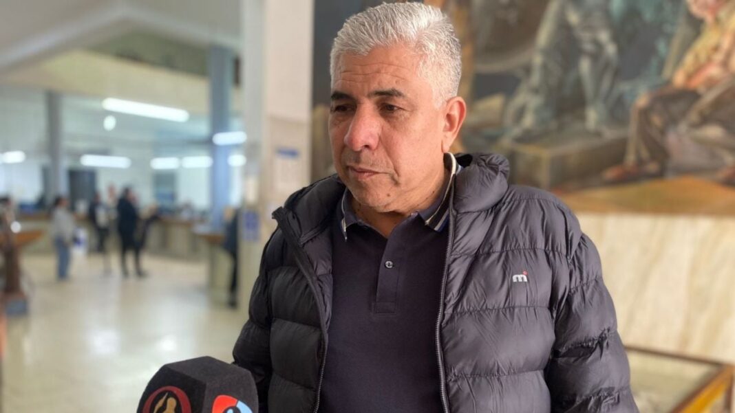 Trabajadores postales de FOECyT en protesta en Catamarca