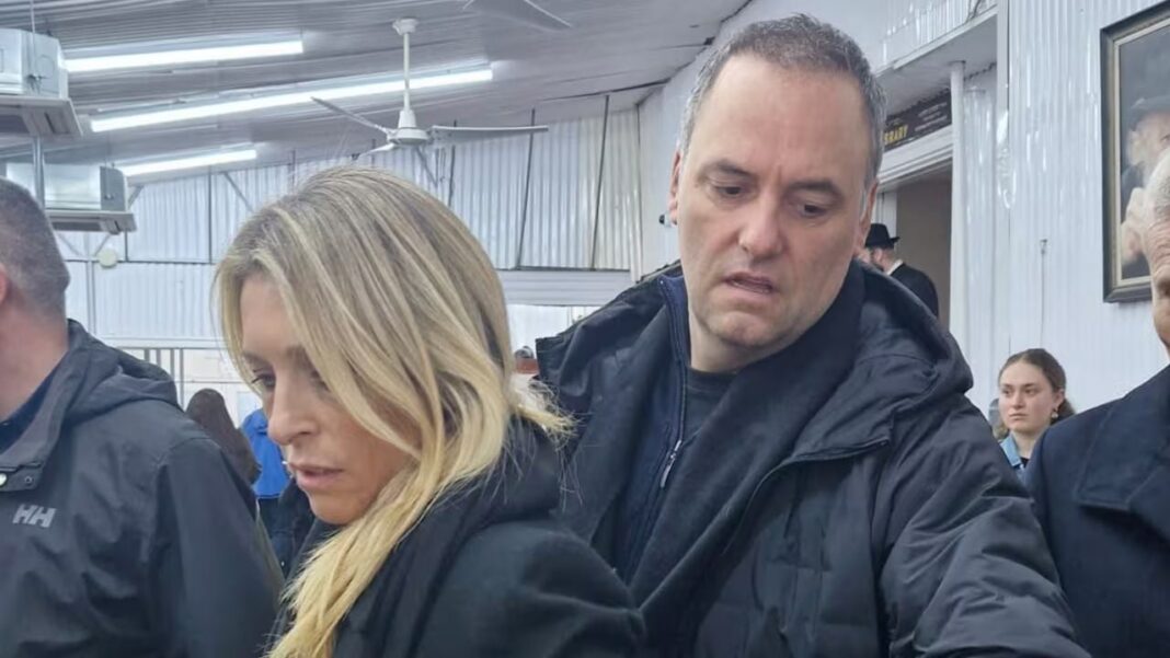 Manuel Adorni, jefe de Gabinete, en un acto oficial.