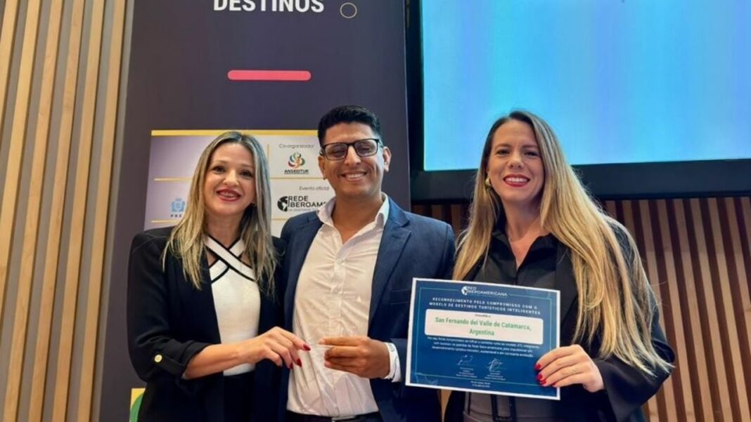 Premio iberoamericano de turismo inteligente otorgado a Catamarca Capital