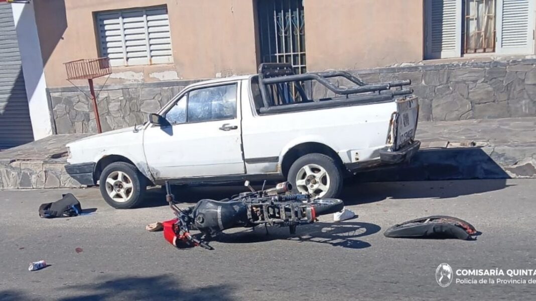 Accidente de tránsito en avenida Güemes Oeste, Capital, Catamarca