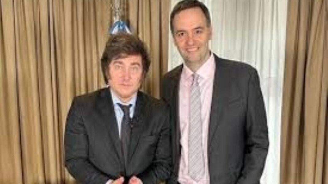 Nicolás Márquez, escritor y biógrafo, durante una entrevista.