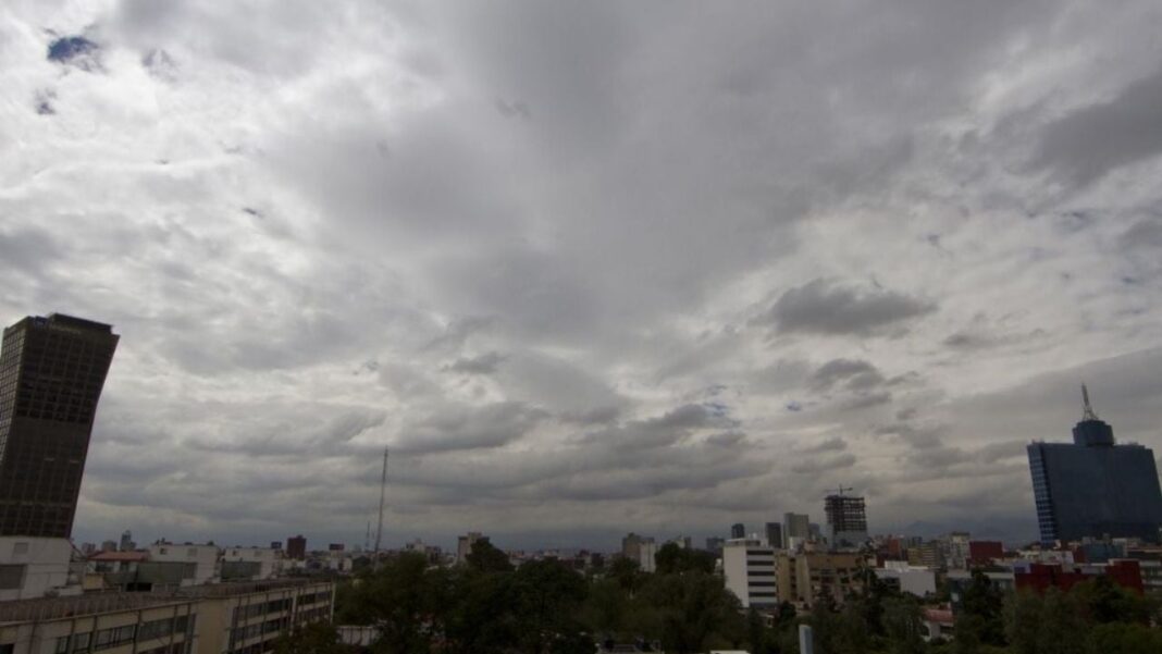 Mapa del tiempo o ilustración representando un día nublado en la provincia de Catamarca