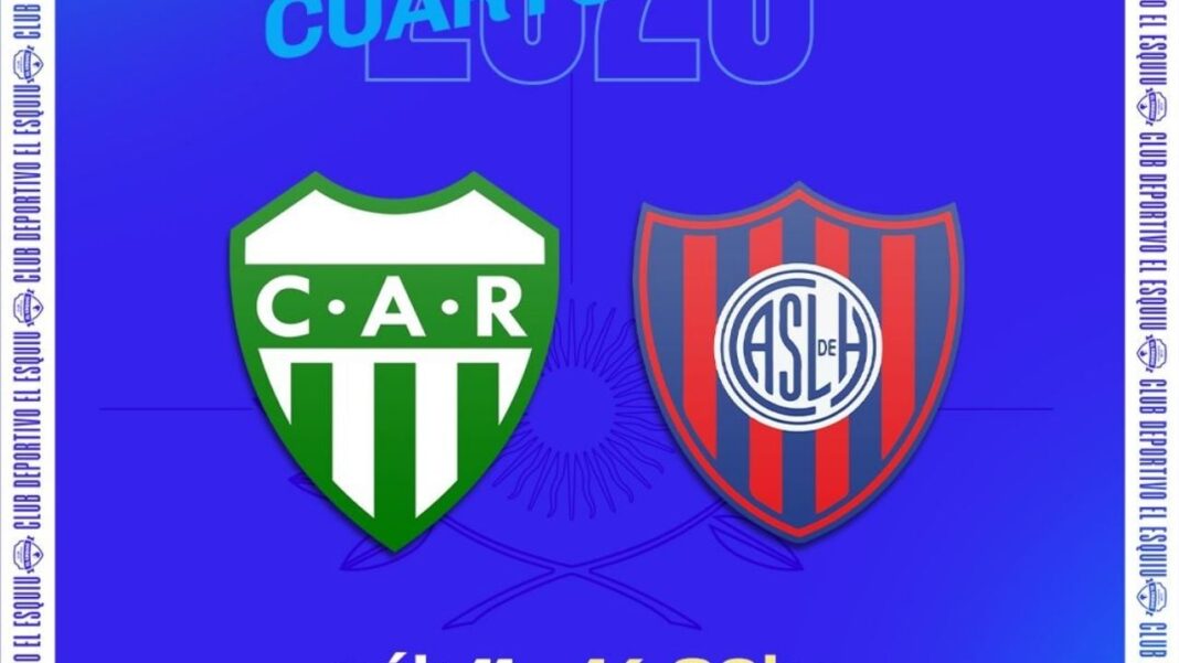 Jugadores de fútbol durante un partido del Torneo Provincial de Catamarca