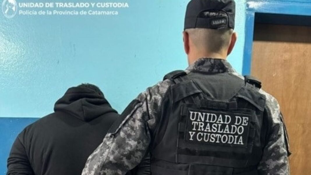 Fachada del Servicio Penitenciario Provincial en Miraflores, Catamarca