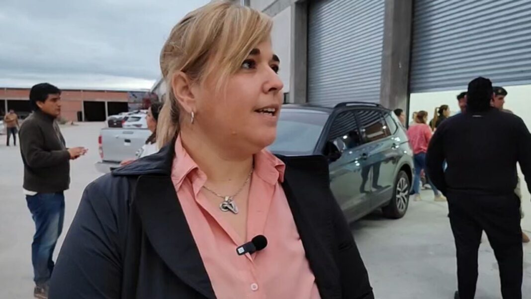 Diputada Verónica Vallejos durante una intervención legislativa.