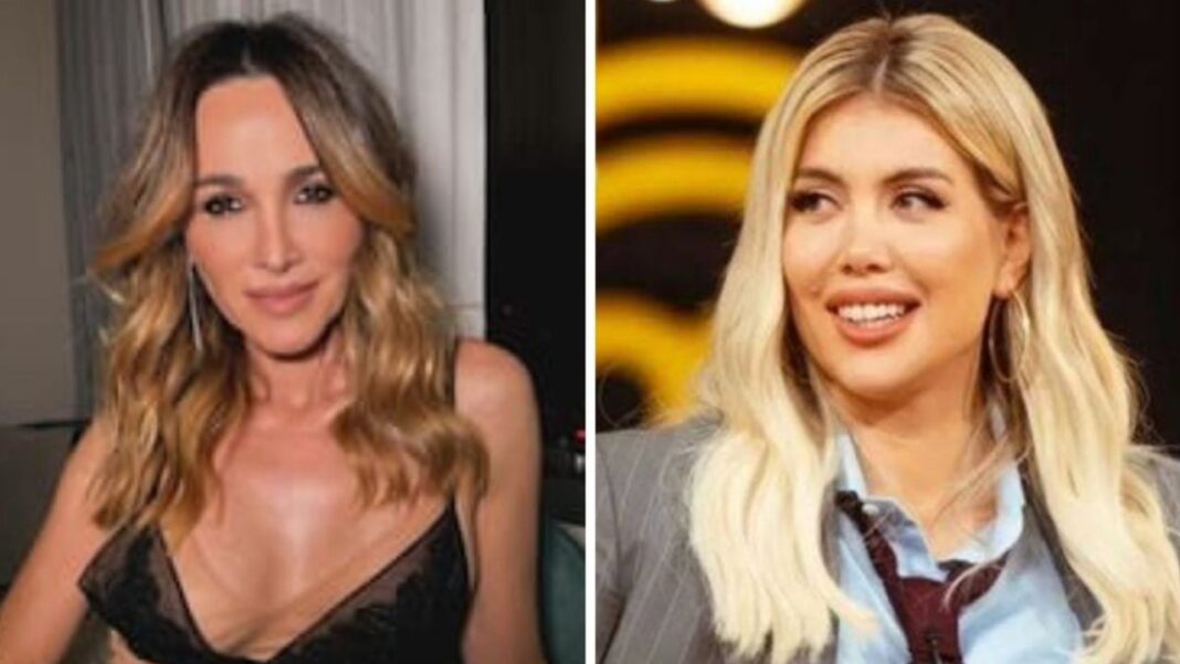 Verónica Lozano y Wanda Nara en el estudio de Telefe