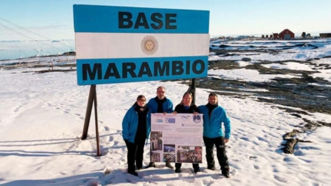 Detector de rayos cósmicos Neurus en la Base Marambio, Antártida