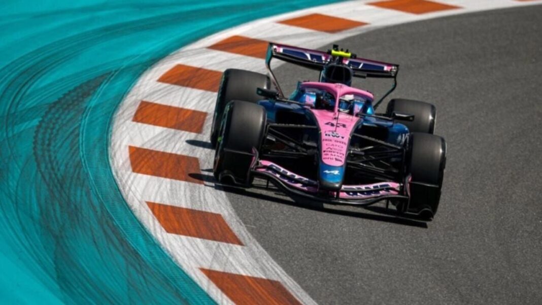 Franco Colapinto en el GP de Miami durante la clasificación