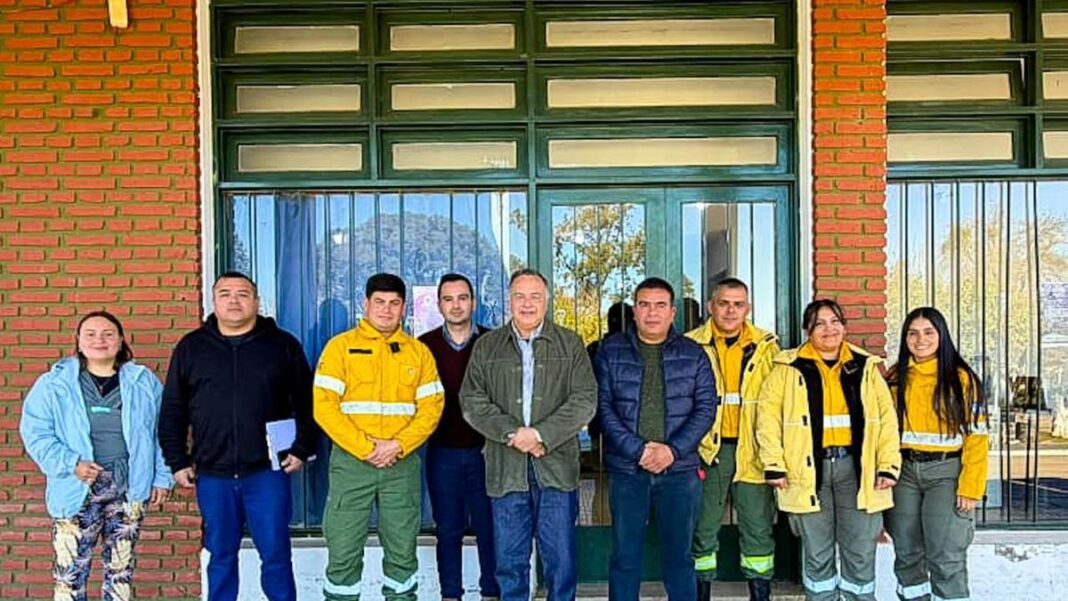 Reunión de coordinación preventiva contra incendios forestales en Ancasti