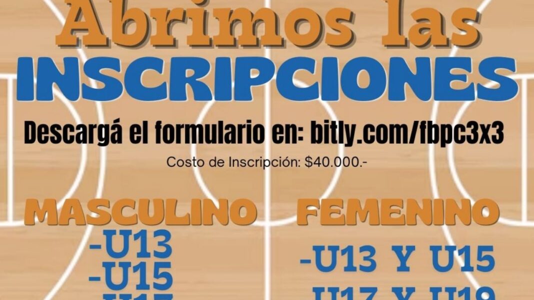 Torneo 3x3 de Divisiones Formativas de la Federación de Básquetbol de Catamarca