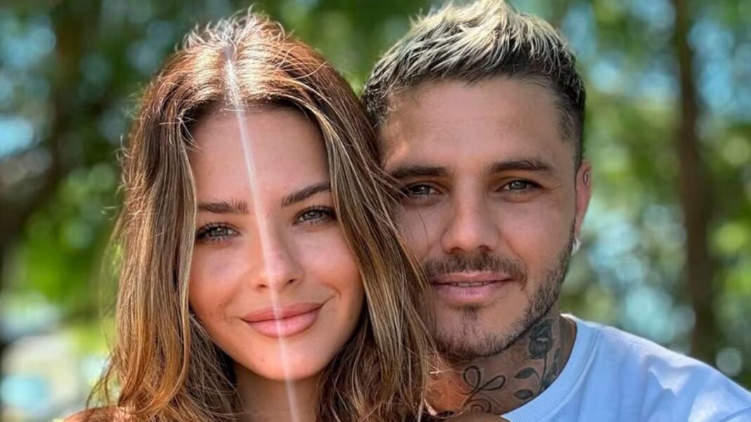 China Suárez y Mauro Icardi en una celebración