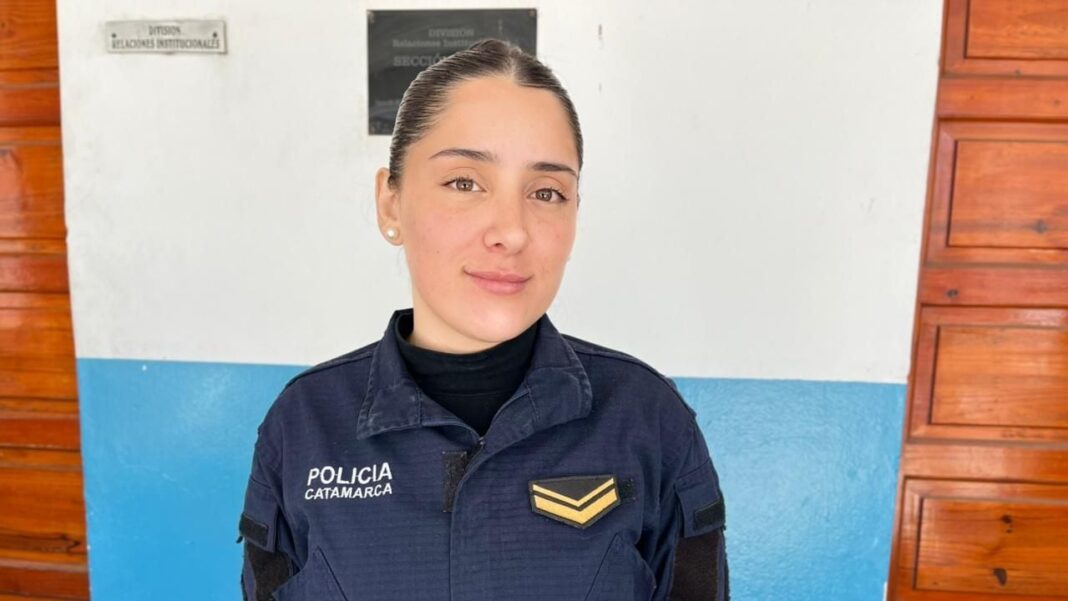 Patrulla policial en operativo nocturno en Catamarca