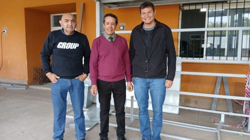 Alumnos durante sus pasantías en Andalgalá