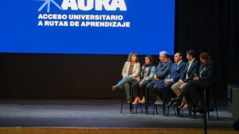 Jóvenes de Santa María participantes del programa AURA