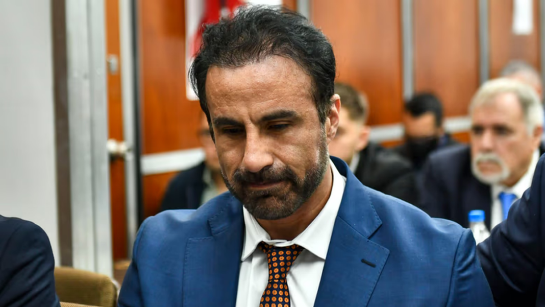 Leopoldo Luque en el Tribunal Oral en lo Criminal N° 7 de San Isidro