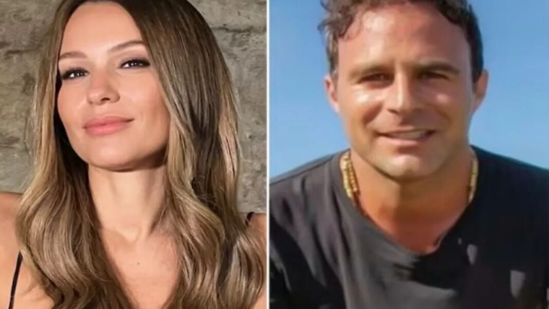 Pampita y Martín Pepa en un evento social