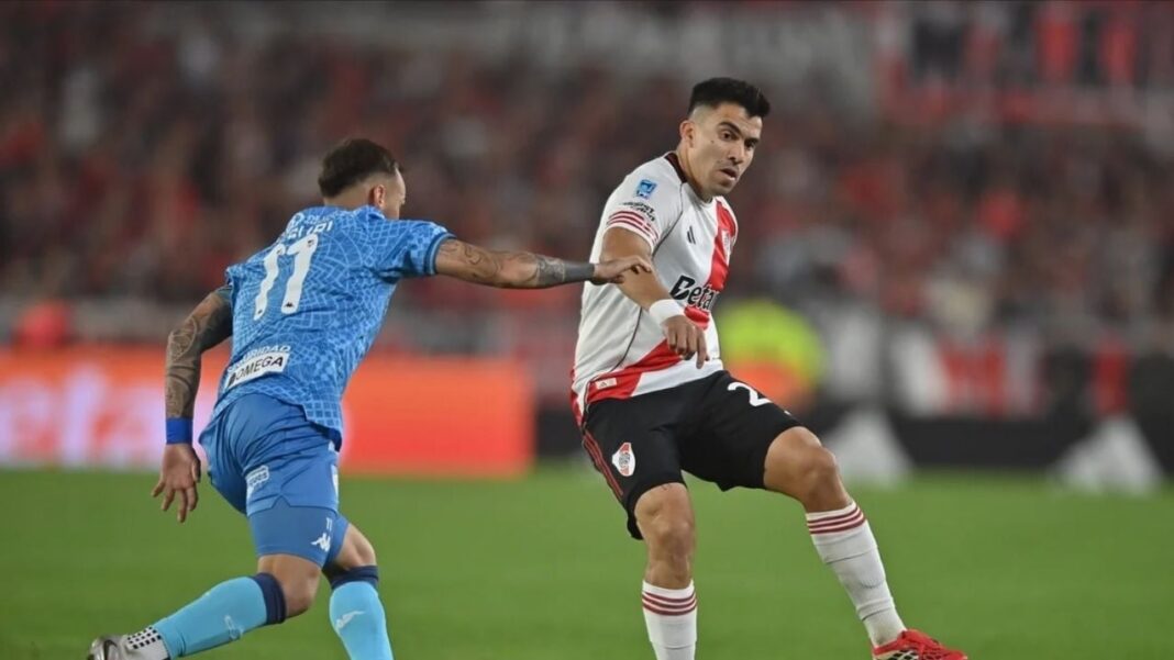 Estadio Monumental José Fierro durante el partido entre Atlético Tucumán y River Plate
