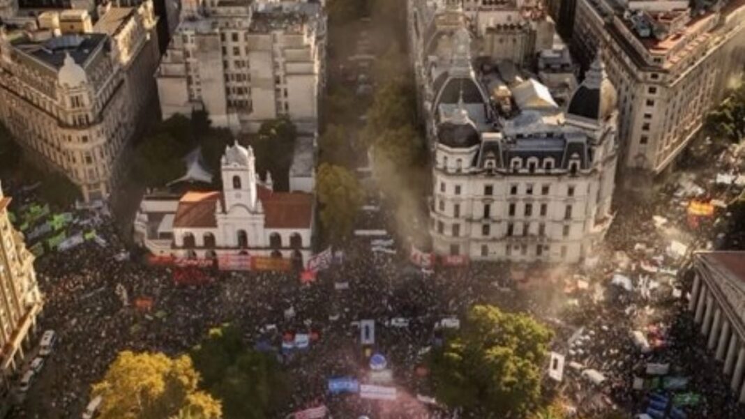 Sergio Massa en un acto político