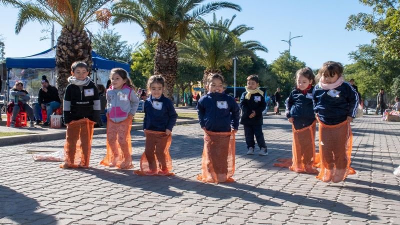 Niños en un jardín de infantes argentino