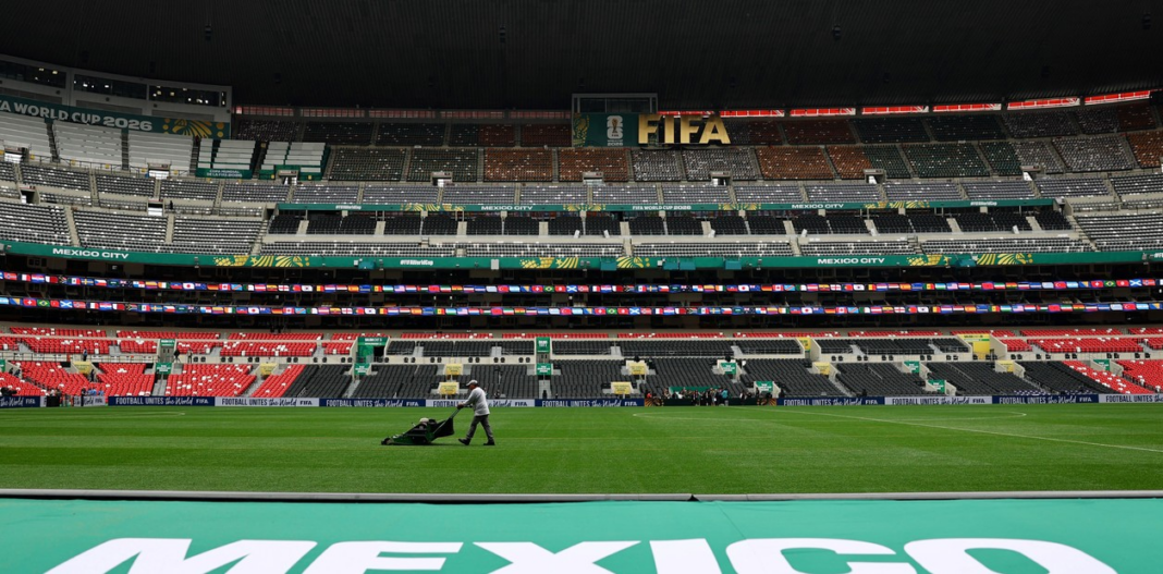 Estadio Azteca durante el partido inaugural del Mundial 2026 entre México y Sudáfrica