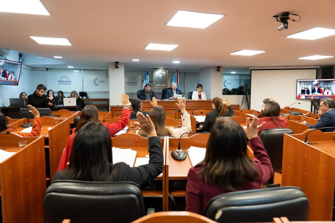 Sesión del Senado de Catamarca