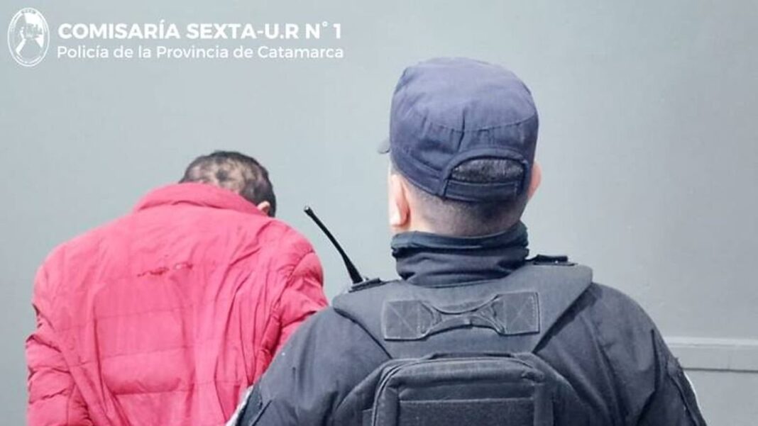 Policía en la zona oeste de la Capital de Catamarca