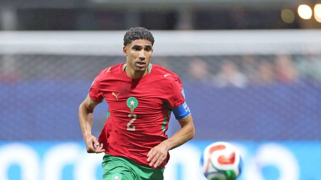 Partido de fútbol entre Canadá y Marruecos en el Houston Stadium por los octavos de final del Mundial 2026