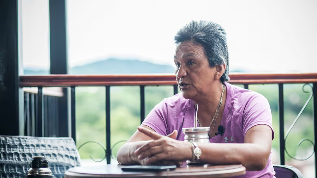 Milagro Sala en una presentación judicial