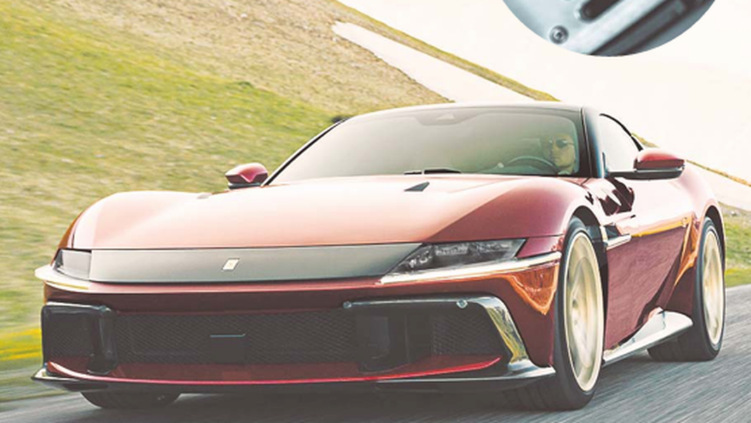 Ferrari 12Cilindri Manuale, superdeportivo rojo de edición limitada con caja manual
