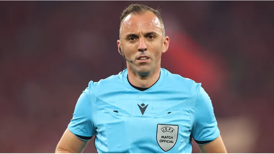 Árbitro portugués Joao Pinheiro en partido del Mundial 2026