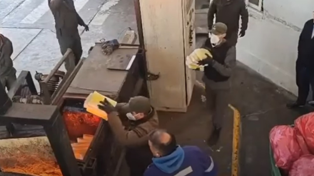 Incineración de 470 kilos de cocaína por Gendarmería Nacional