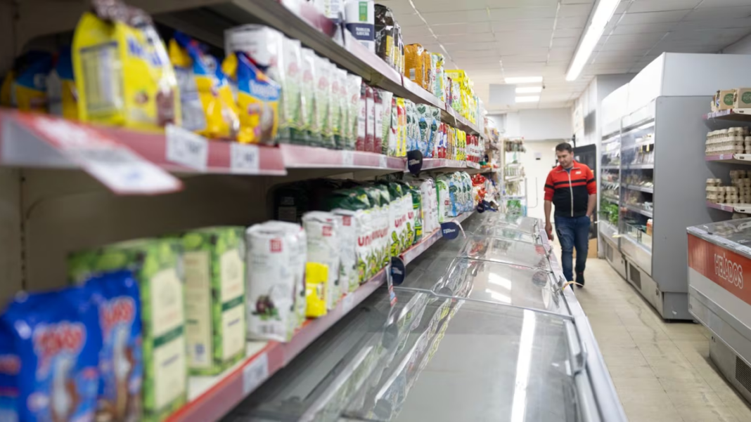 Gráfico de evolución de la inflación mensual e interanual en Argentina