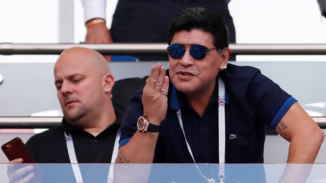 Maximiliano Pomargo declarando en el juicio por la muerte de Diego Maradona