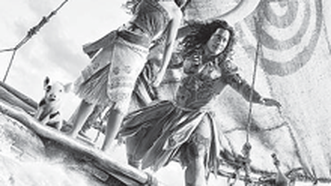 Carteles de las películas Moana y Evil Dead: En llamas