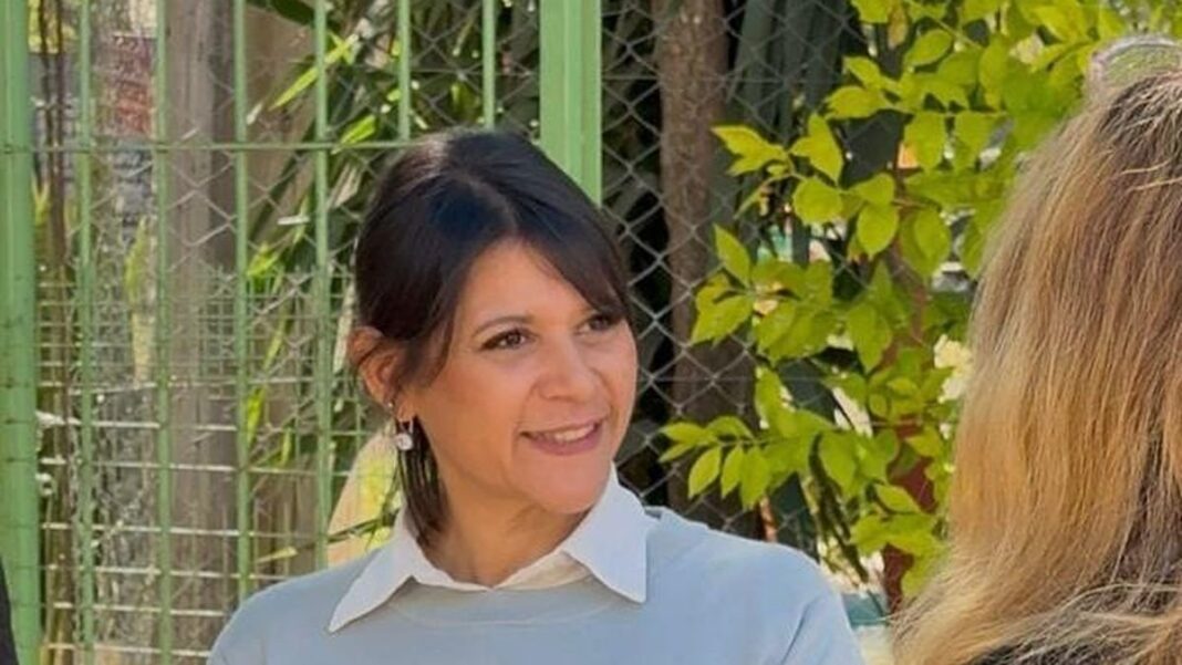 Diputada Natalia Herrera en sesión legislativa