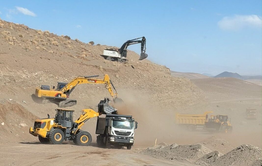Trabajos de pavimentación en la Ruta Provincial 43, Cuesta de Paicuqui, Catamarca