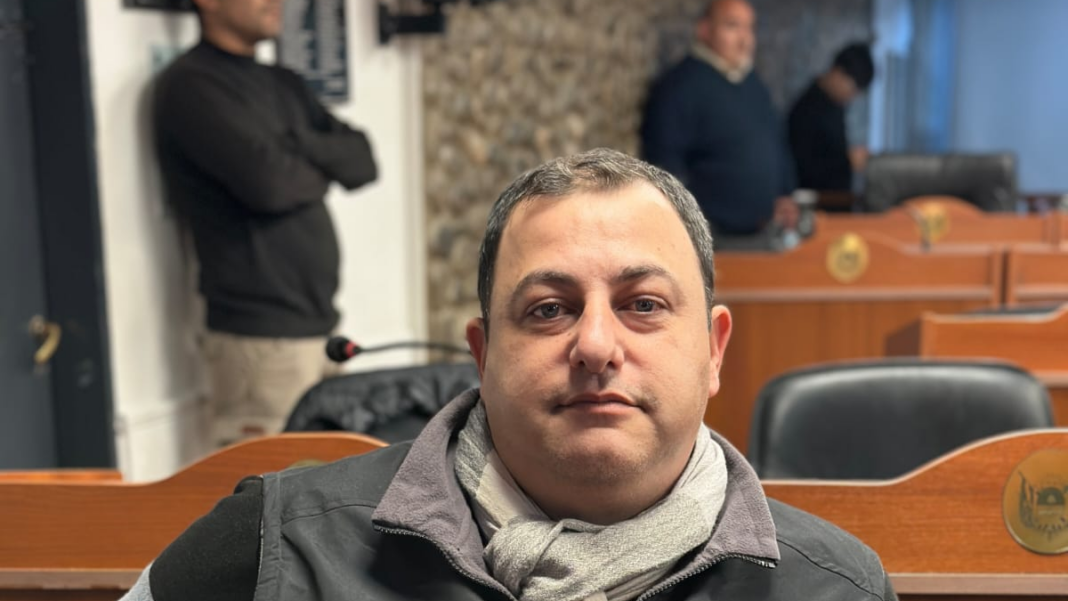 Diputado Germán Scolamieri en una sesión legislativa en Catamarca
