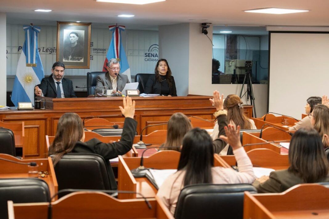 Sesión del Senado de Catamarca