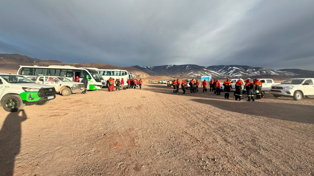 Operativo de relevo de Zijin-LIEX en el proyecto Tres Quebradas, Catamarca