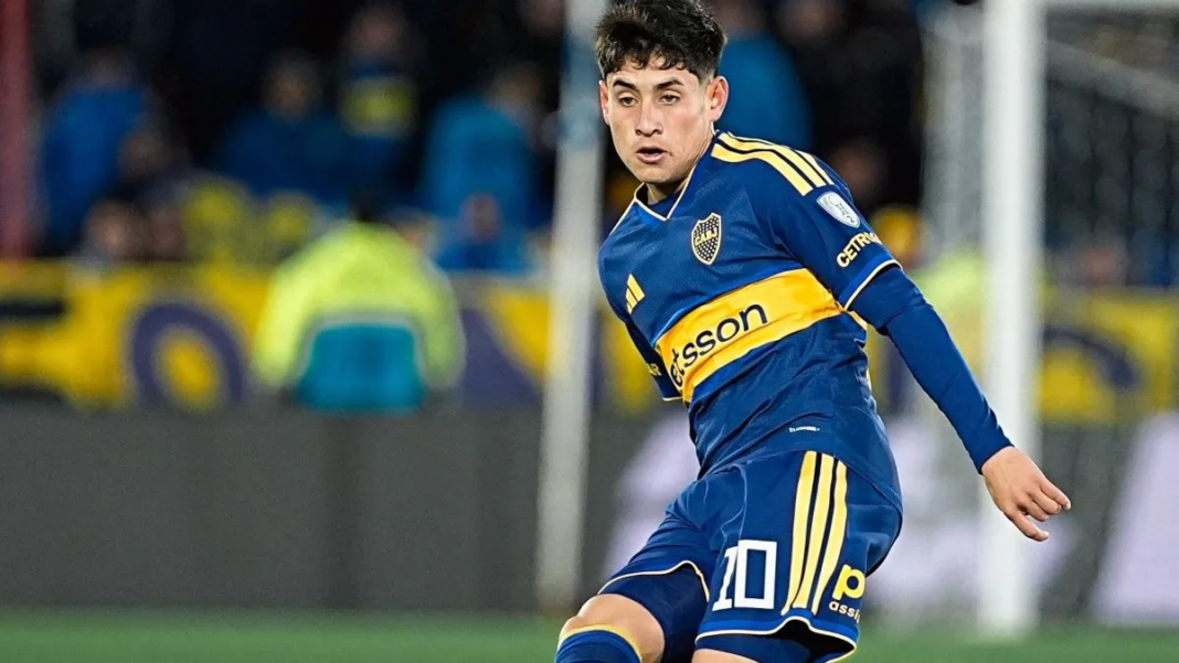 Partido entre Boca Juniors y Recoleta por la Copa Sudamericana