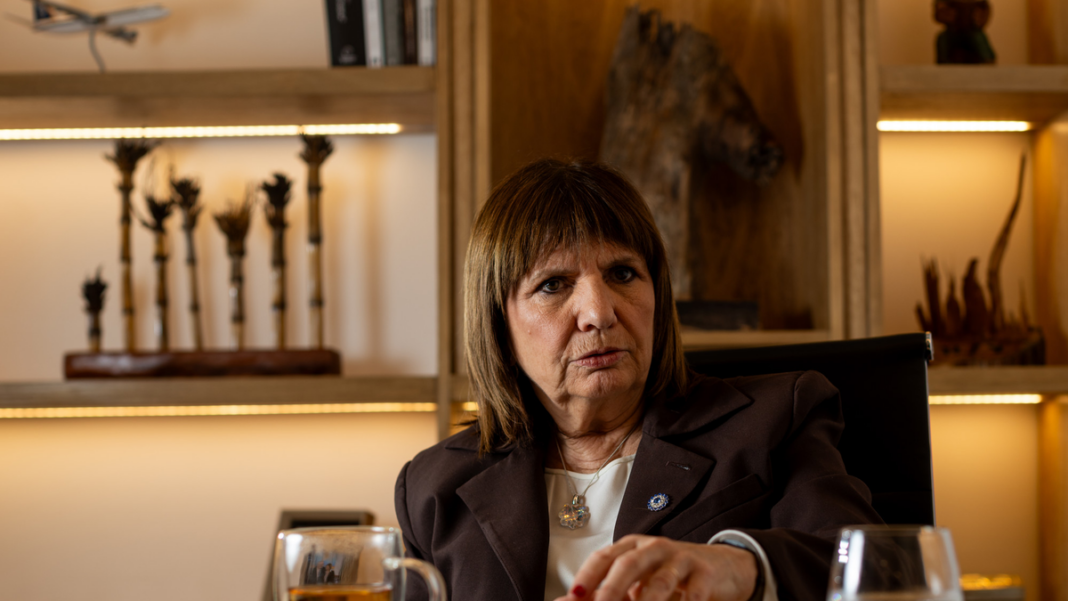 Patricia Bullrich en el Senado
