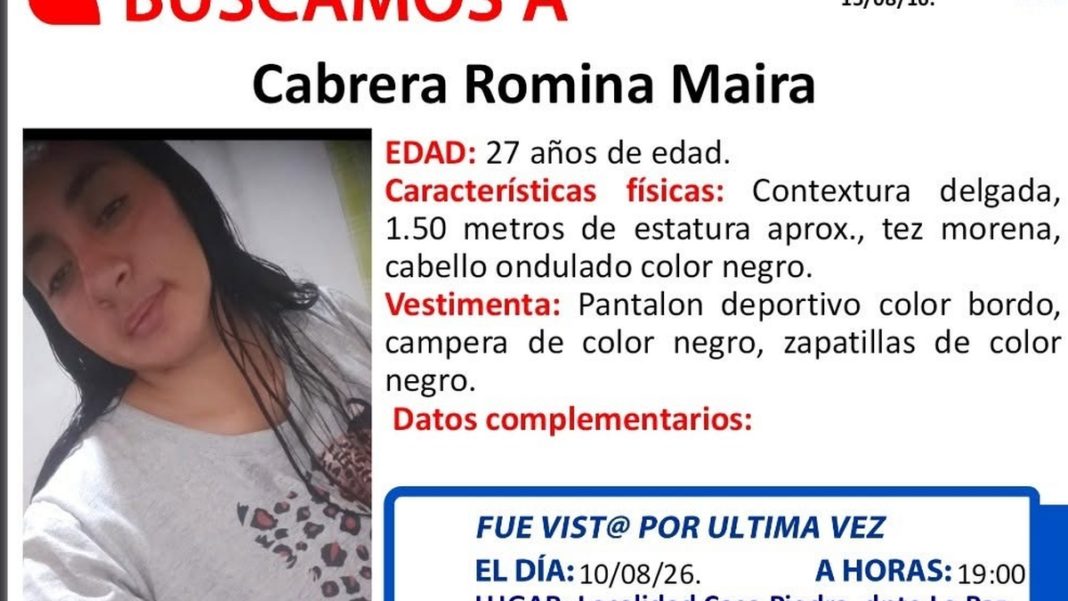 Búsqueda de Romina Cabrera