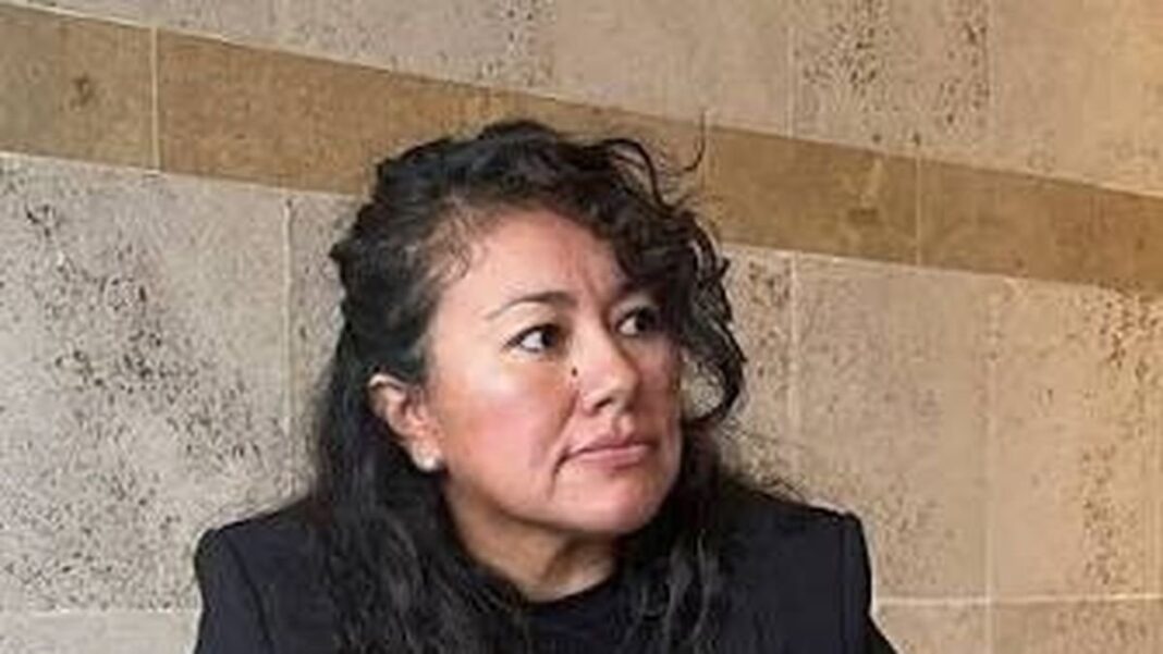 Carolina Aguirre en la Legislatura de Catamarca