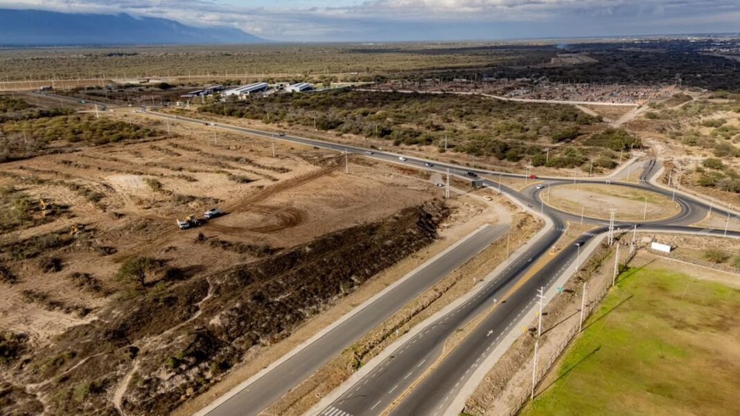 Terreno donde se construirá la Terminal Metropolitana de Ómnibus en Catamarca