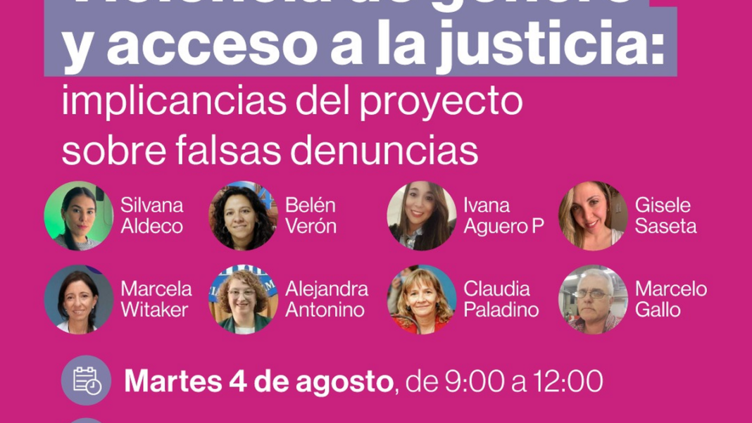 Panel de conversatorio sobre violencia de género en la Universidad Nacional de Catamarca